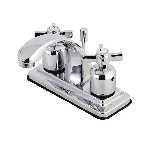 4" Centerset Bathroom Faucet, Chrome